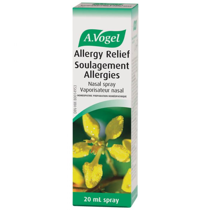 Soulagement allergies spray nasal